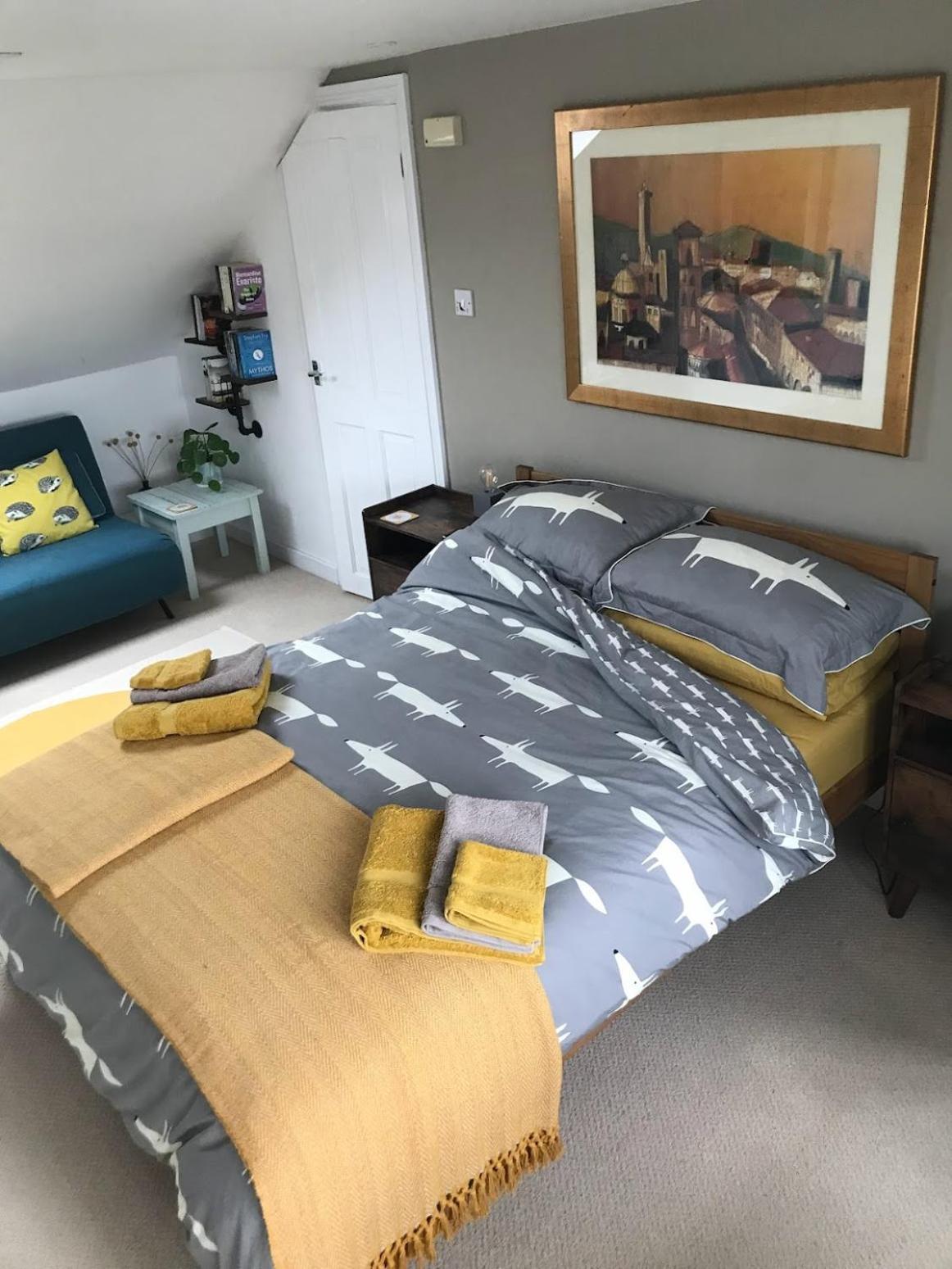 Large Light Loft Room - En Suite Hove Esterno foto